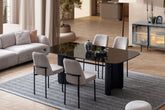 Set de dining ZENITH – Masă și 6 scaune