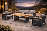 Градински комплект SCARLET 3+1+1