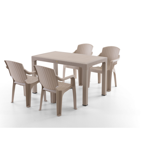 Градински комплект GOLF ARMCHAIR TABLE SET