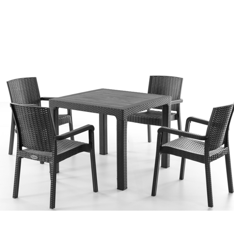 Градински комплект 4 KING ARMCHAIR TABLE SET