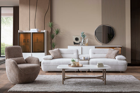 Set de living Noble 3+3+1