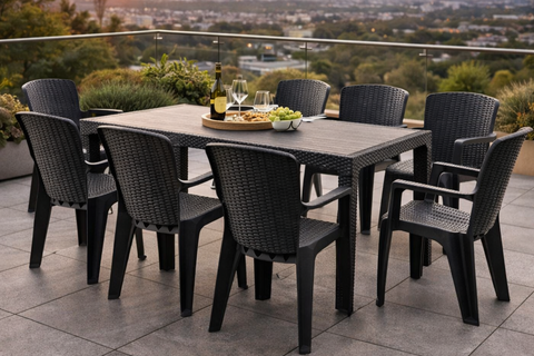 Градински комплект 6 LIZA ARMCHAIR TABLE SET