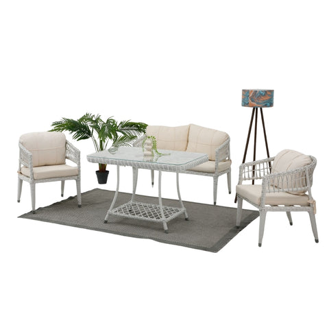 Set mobilier de grădină OLIPS 2+1+1