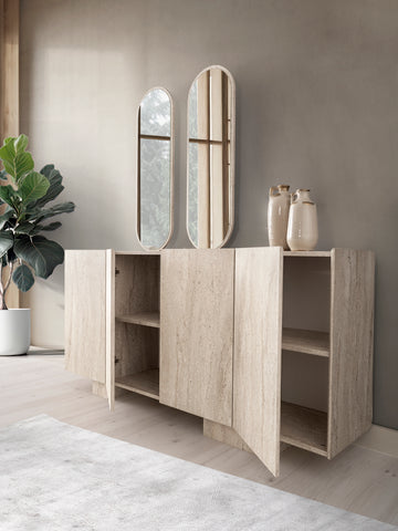 Комплект за трапезария Травертен