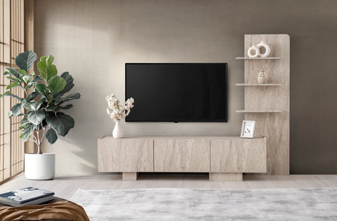 Комплект за трапезария Травертен