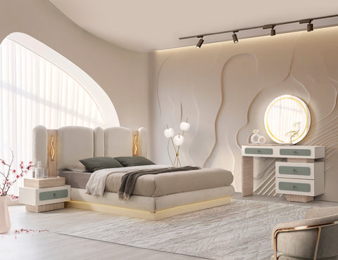 Спален комплект Тюркоаз